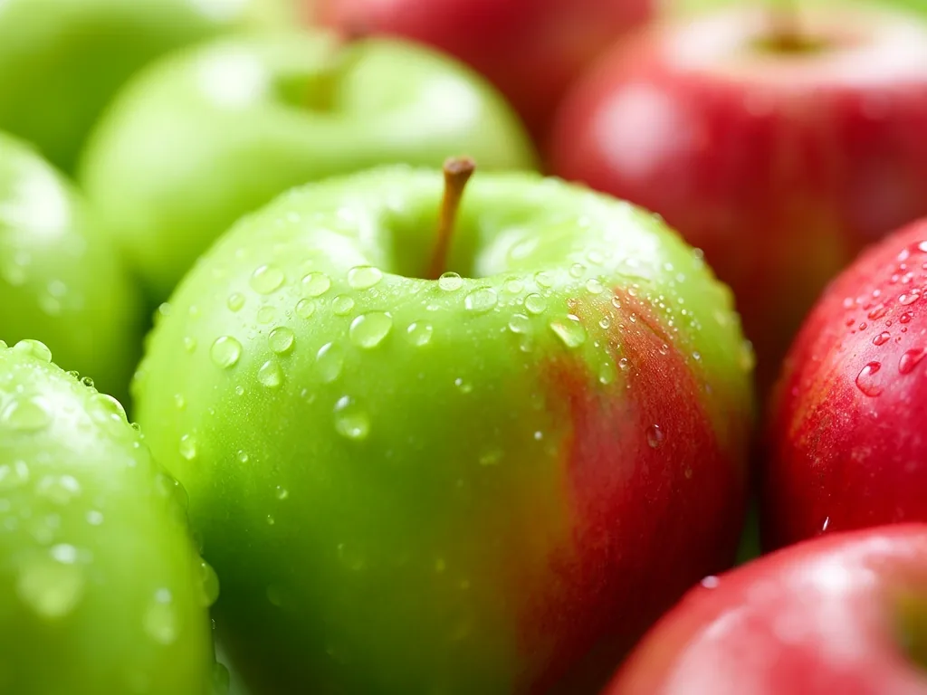 Manzanas ricas en pectina